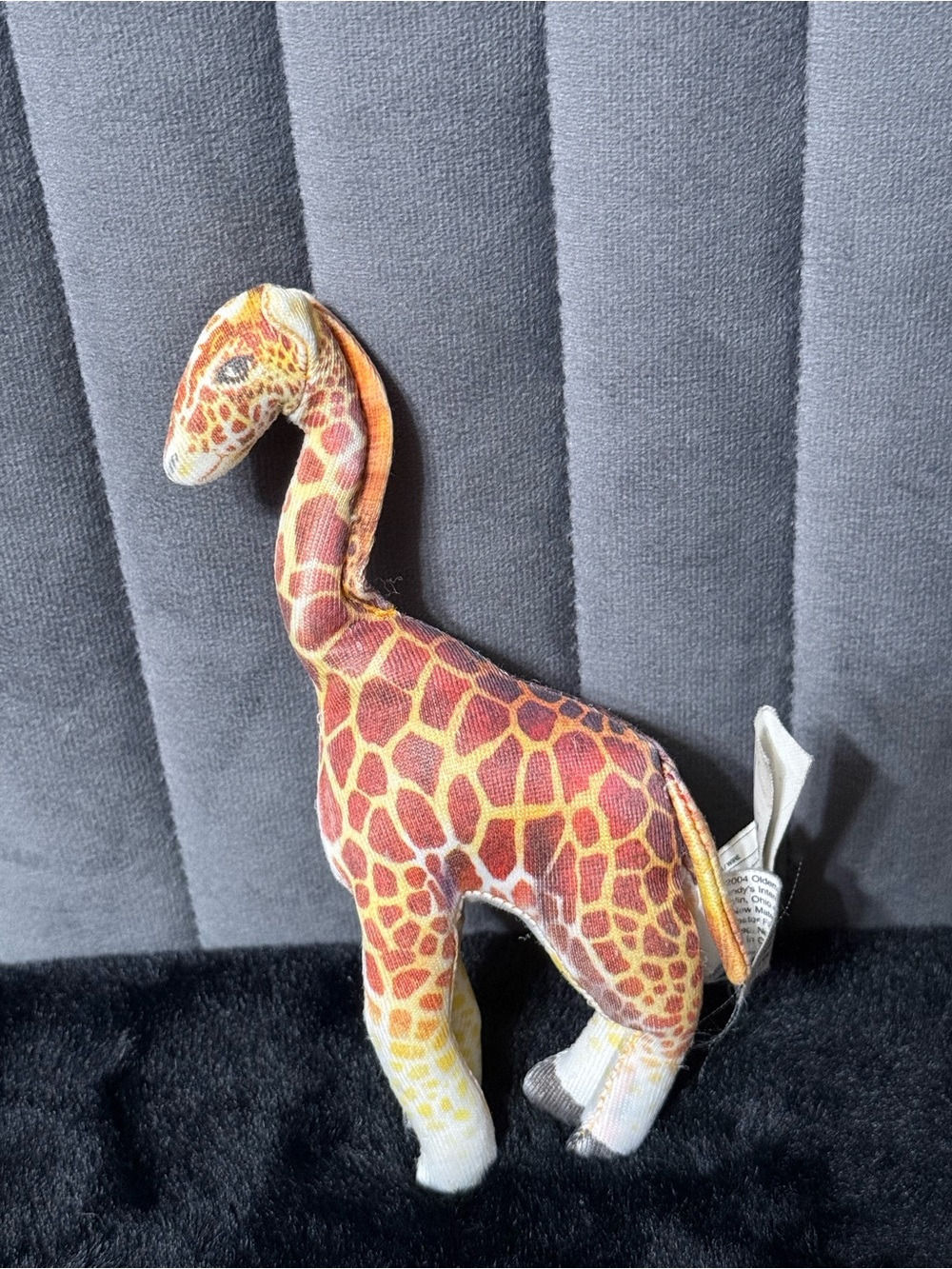 💖4/$25-Wendy’s Kids Meal Giraffe Plush 2004 Oldermark LLC Mini Safari Animal Toy